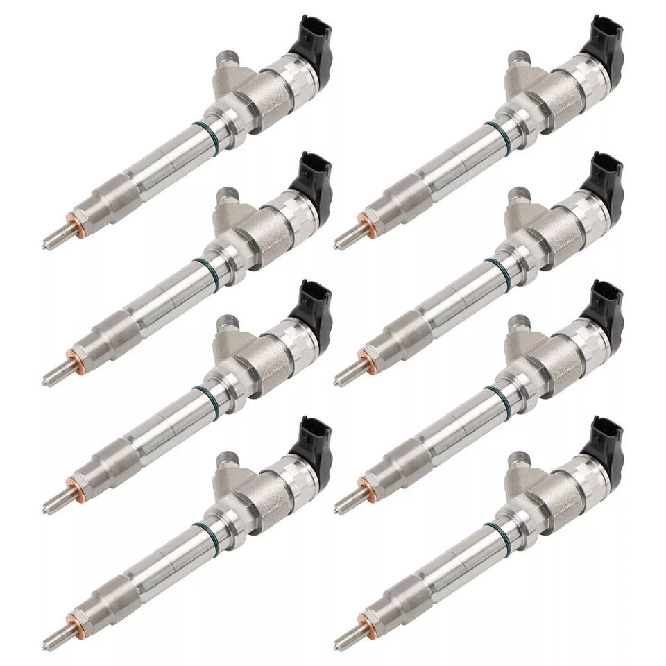 NEW 8x 0445120042 Fuel Injectors For Chevy GMC Duramax LBZ Hummer 6.6L 2006-07 Foto 3 de 4