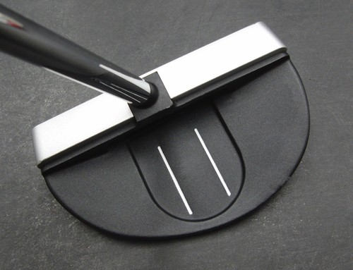PRGR Silver Blade HV-04 Putter Steel Shaft 86.5cm Length Black Grip - Picture 7 of 10