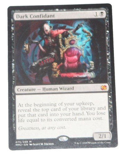 dark confidant final fantasy mtg - Scott M. Fischer - Grand Prix Boston-Worcester 2014 At the beginning of your upkeep Dark Confidant (Regular - Near