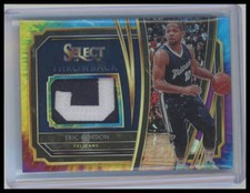 2019-20 Panini Select #TM-EGD Eric Gordon Throwback Memorabilia Tie-Dye Prizms