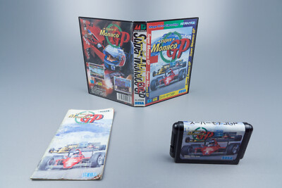 Sega Mega Drive *Super Monaco GP* OVP mit Anleitung NTSC-J
