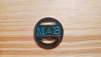 Einkaufswagen Chips - EKW - Korbchip - M & B - Industrietechnik - Metall Chip #1