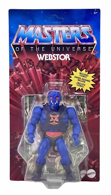 MATTEL MASTERS OF THE UNIVERSE ORIGINS MOTU NEW WEBSTOR 2021