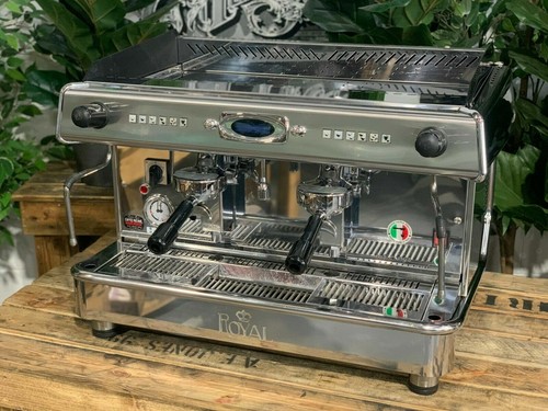 STAINLESS ESPRESSO COFFEE MACHINE 