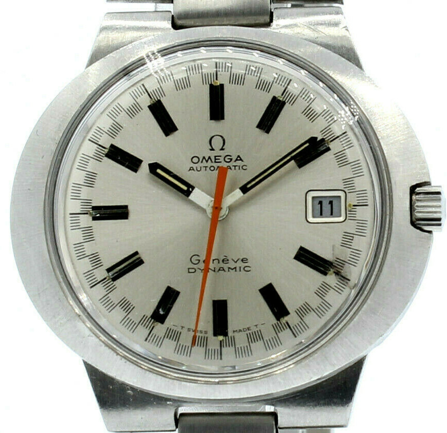 Omega Geneve Dynamic 1960s Swiss Made Stainless Steel Auto Omega Geneve Dynamic 1960s Swiss Made Stainless Steel Auto