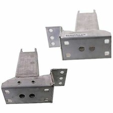 New Bumper Face Bar Brackets Retainer Mounting Braces Set of 2 LH /& RH X5 Pair