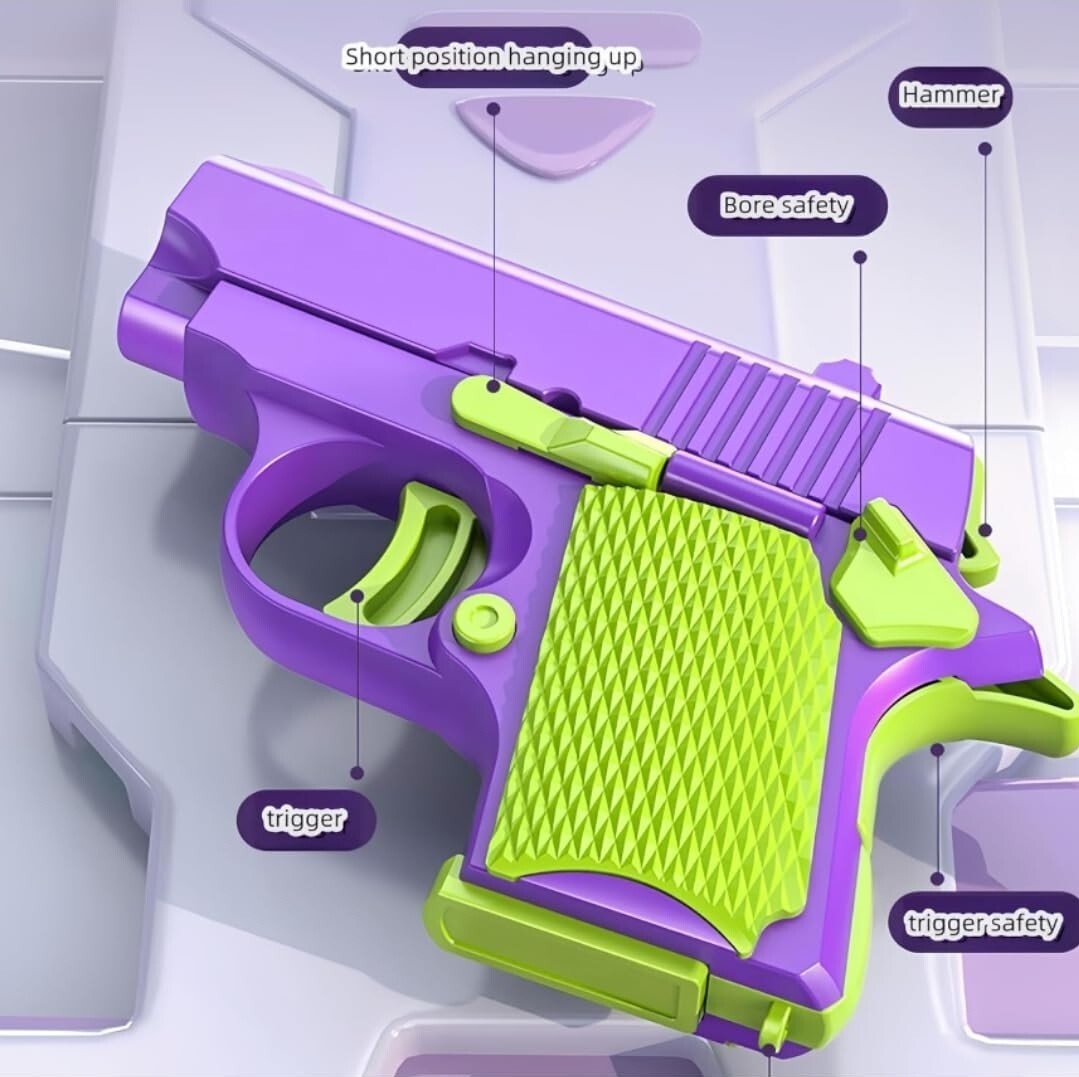 Kids 1911 EDCs Toy Guns Model Cannot Shoots 3D Printing Fidget Toy