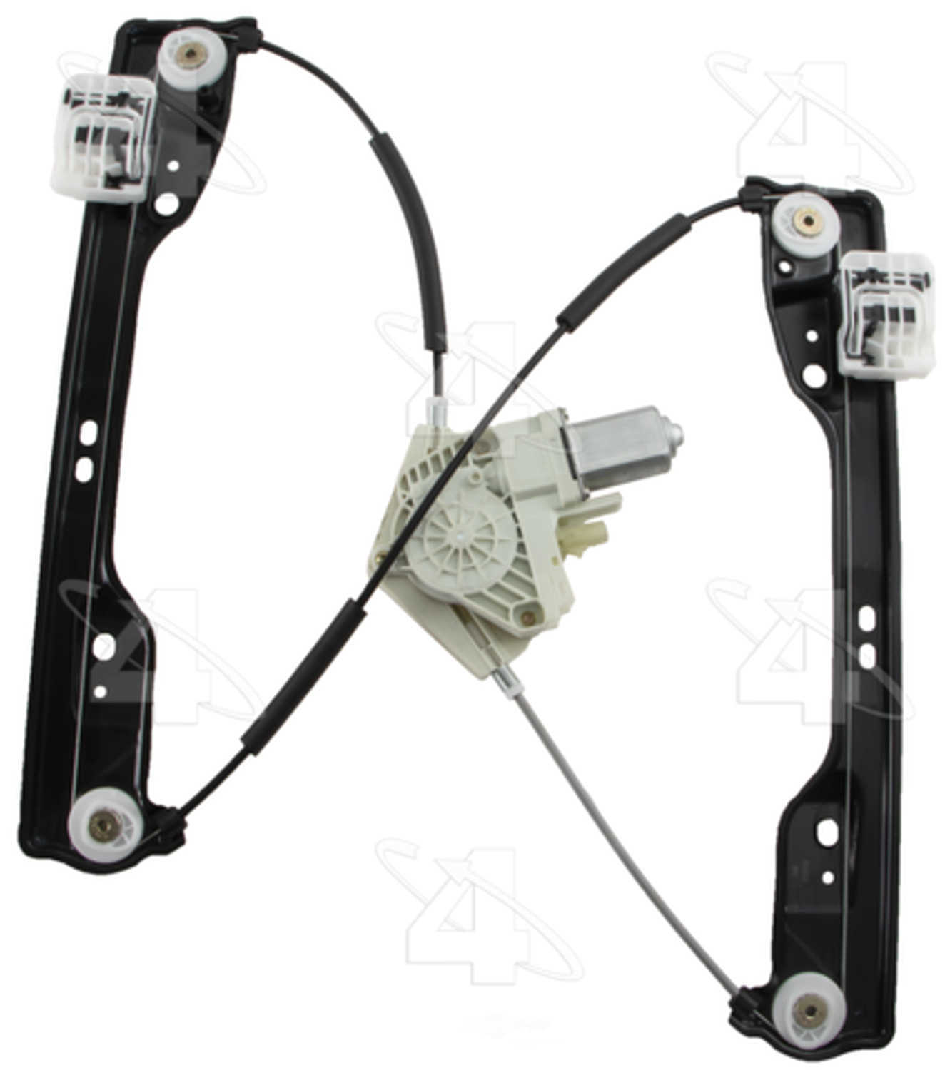 Right Rear Side Window Assembly Power Window Motor and Regulator Assembly-Window Assembly fits 09-20 ...