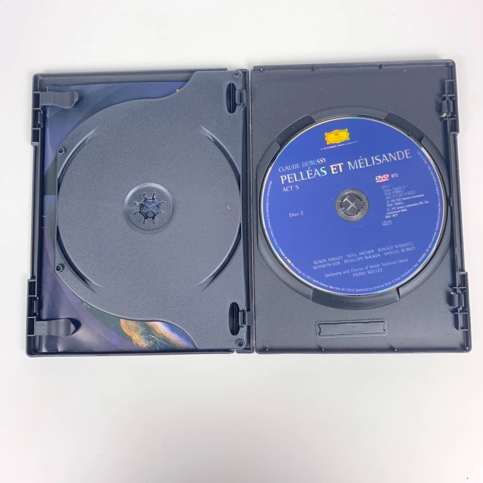 Debussy Pelleas Et Melisande - Alison Hughes Neill Archer (DVD 1992) Region all - Image 3 of 4