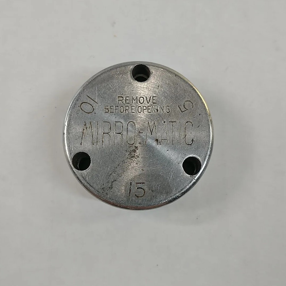 Vintage MirroMatic Pressure Cooker 5 10 15 lb Gauge Weight Jiggler