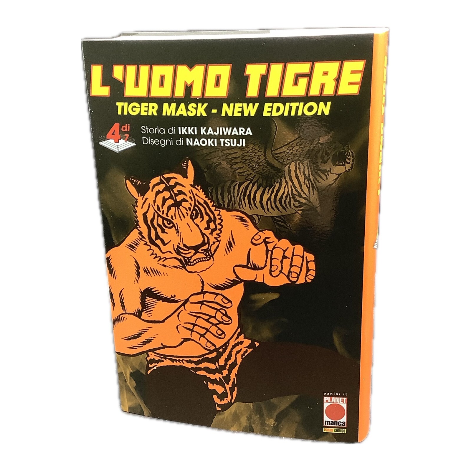 L' UOMO TIGRE Tiger Mask New Edition n. 4 - fumetto manga Panini Comics