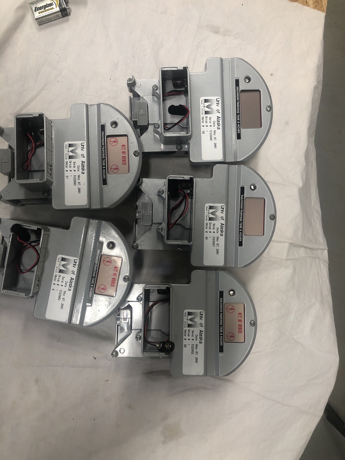 Lot 5 MacKay Guardian X Digital Parking Meter 8 Hour Max Used Parts Or Repair eBay