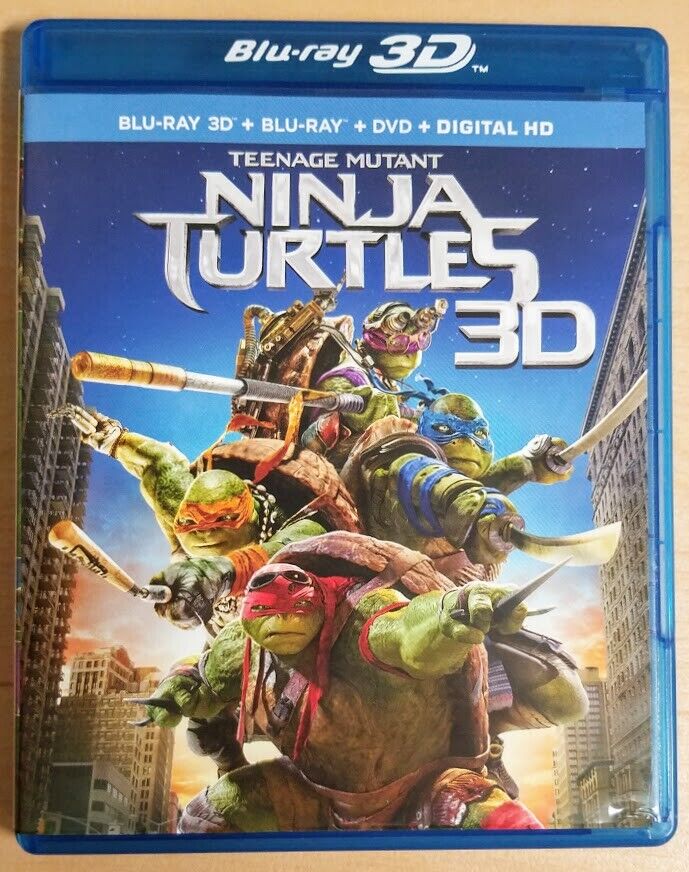 Teenage Mutant Ninja Turtles: Out Of The Shadows [Blu-ray, 3D