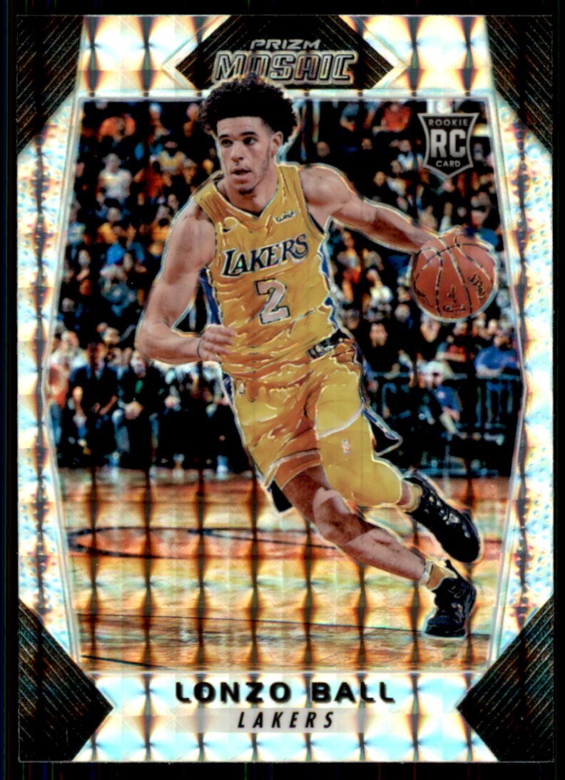 2017-18 Panini Mosaic Prizm Lonzo Ball Los Angeles Lakers #73