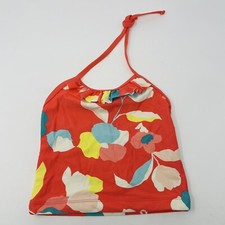 Tea Collection Youth Girls Size 5 Floral Printed Halter Swim Suit Top Pink 139