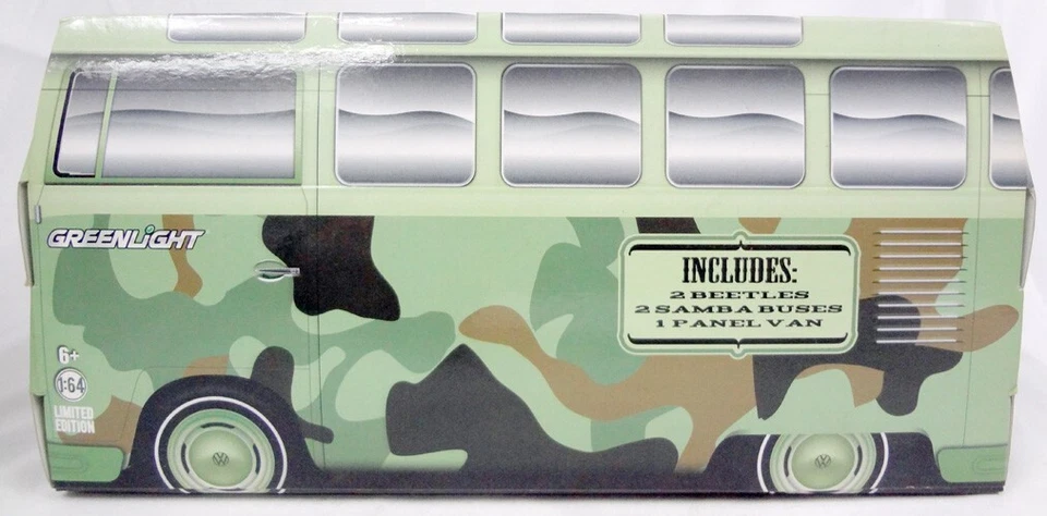 ¡Lote de 2 juegos de coches de juguete miniatura diecast Greenlight Motor World VW Volkswagen! Foto 4 de 4