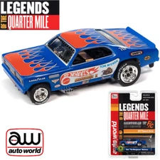 Auto World 4Gear Hot Wheels Tom Mongoose McEwen's 72 Plymouth Duster HO Slot Car