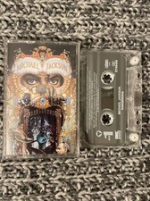 michael jackson Cassette Tape. dangerous 1991 V. G