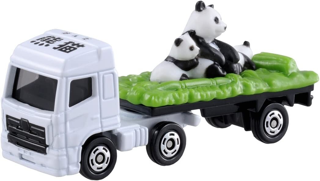 Tomica Panda Zoo Animal Transporter Truck 1:64 Metal Diecast Cars