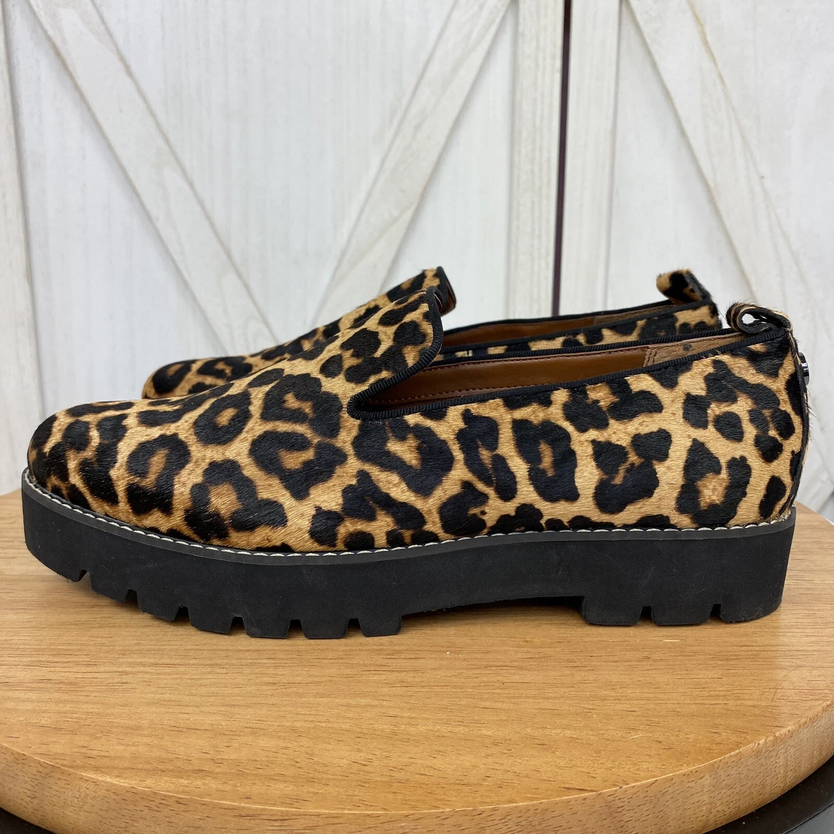 Franco sarto calf hair flats 2025