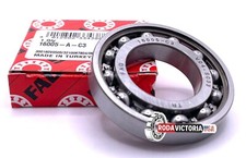 FAG 16005 Deep Groove Ball Bearing, Open No Seals 25x47x8 mm