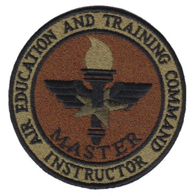 AETC MASTER Instructor Spice Brown OCP Patch | eBay