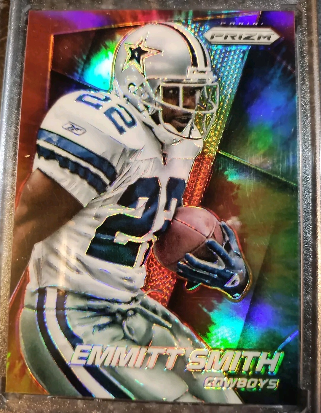 2014 Panini Prizm Tie-dyed SSP Emmitt Smith #11/25 Wow!