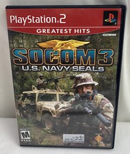SOCOM 3: U.S. Navy SEALs PS2 (Sony PlayStation 2, 2005) CIB