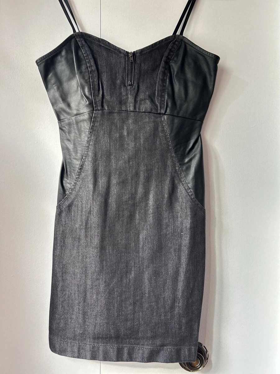 Bcbg clearance denim dress