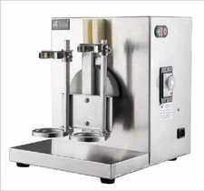 NEW Double-frame Auto Bubble Boba Tea Milk Shaker Shaking Making Machine//.
