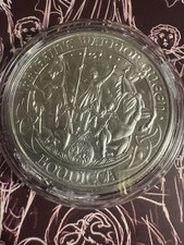 1oz Boudicca Britians Warrior Coin mintage 500 .999 silver coin 99.50 per troy oz
