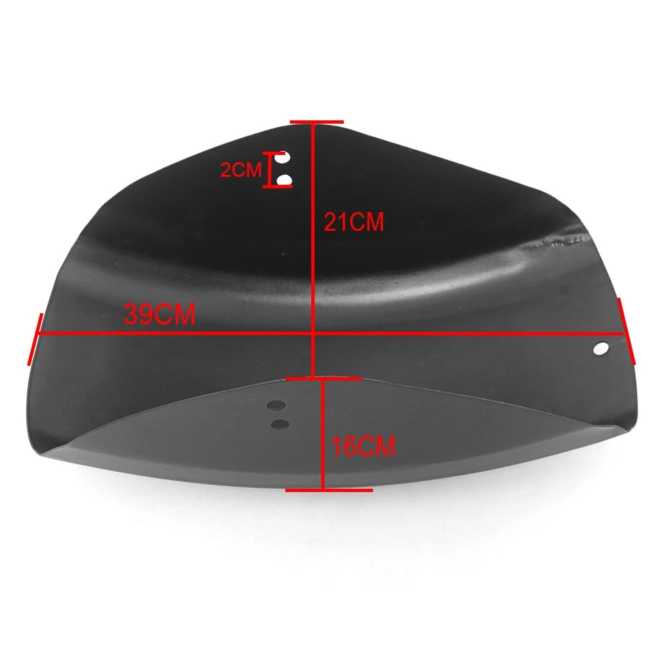 Guardabarros trasero negro brillante para Harley Sportster XL 883 1200 48 72 Bobber Foto 3 de 4