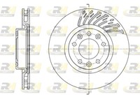 Roadhouse 2X Bremsscheiben Vorne Ø283 BelüFtet FüR CitroëN C4 Picasso II