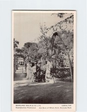 Postcard Jaw Bone Whale Arch Alameda Park Gibraltar British Overseas Territory