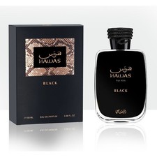 Hawas Black by Rasasi 3.38oz (100 ML) Eau De Parfum Spray for Men