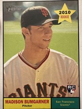 2010 Topps Heritage - Madison Bumgarner #161 (RC)