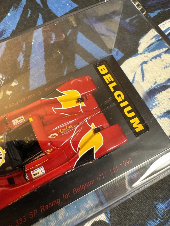 Red Line Model 1/43 Ferrari 333 SP Racing For Belgium n17 LM 1996 NEW IN BOX - Image 3 of 4