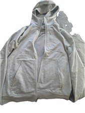 lululemon Men  s Gray Full Zip Hoodie Sweatshirt   Size M - Excellent Condition