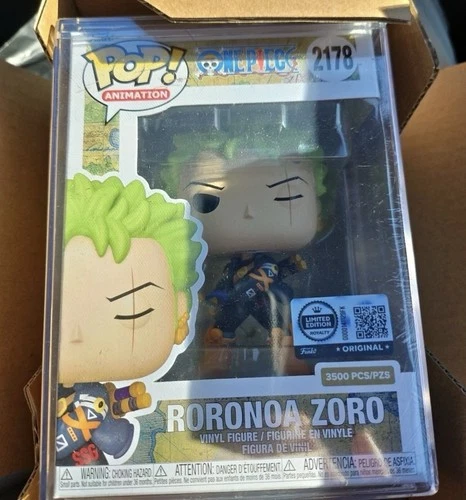 One Piece Hot Topic Roronoa Zoro LE 3500 Funko Pop 2178 Egghead Arc