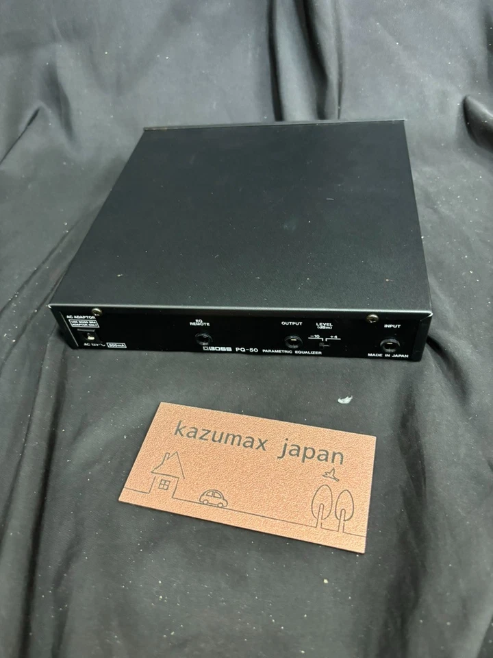 BOSS PQ-50 Parametric Equalizer Rackmount Pro Audio Unit Tested - Image 4 of 4