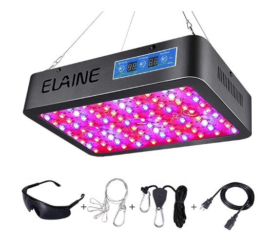 2x2ft Coverage Double Switch Full Spectrum Grow Light