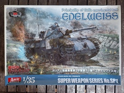 Zoukei-Mura | Experimental Tank Edelweiss | Nr. SWPSSP01 | 1:35 OVP