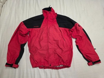 Vintage Mammut Extreme Balance Project Gore-Tex Jacket Men's L Red Black Hood