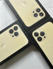OEM Apple iPhone 13 Pro Max Gold Empty Box  Lot of 5  No Phone Included