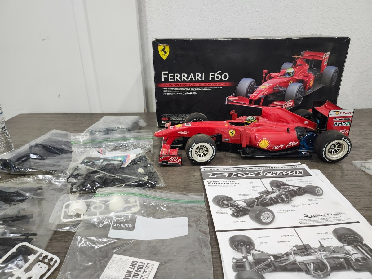 TAMIYA 58447 1/10 R/C High Performance Racing Car FERRARI F60