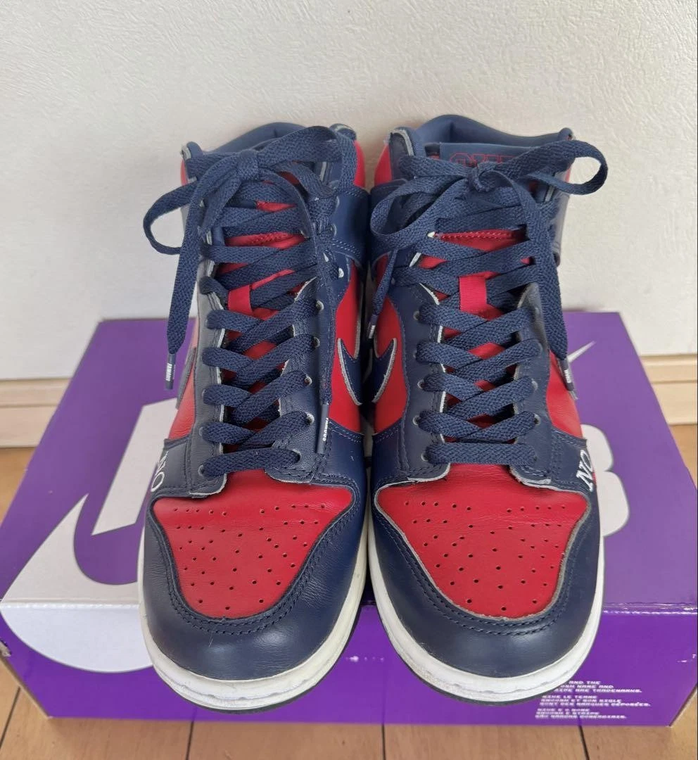 Supreme Nike SB DunkHigh ByAnyMeans