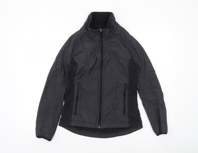 Cape Softshelljacke Damen schwarz Größe 8 leicht Reißverschluss