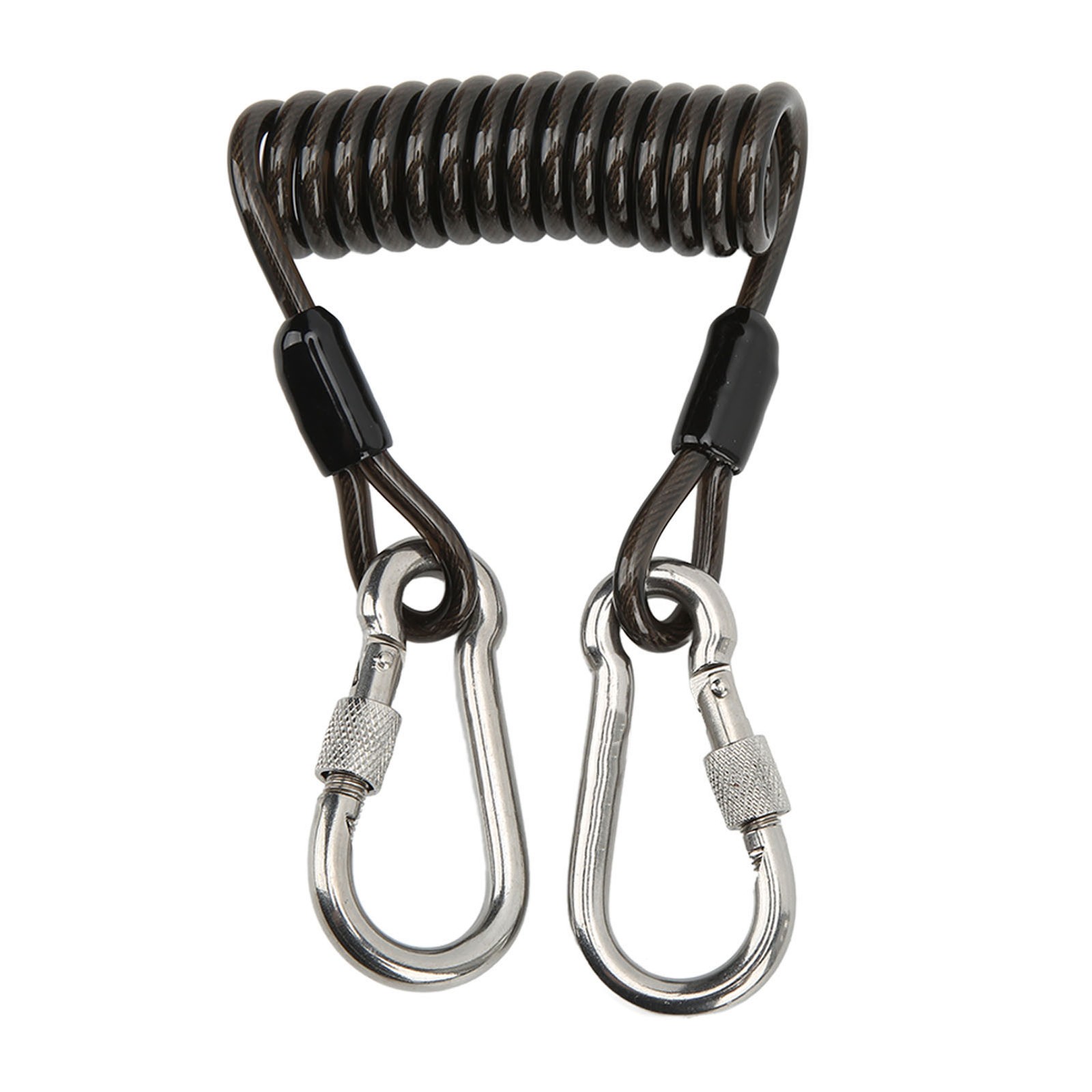 HOT Diving Camera Anti Lost Spring Coil Lanyard Rustproof Quick Release Buckle