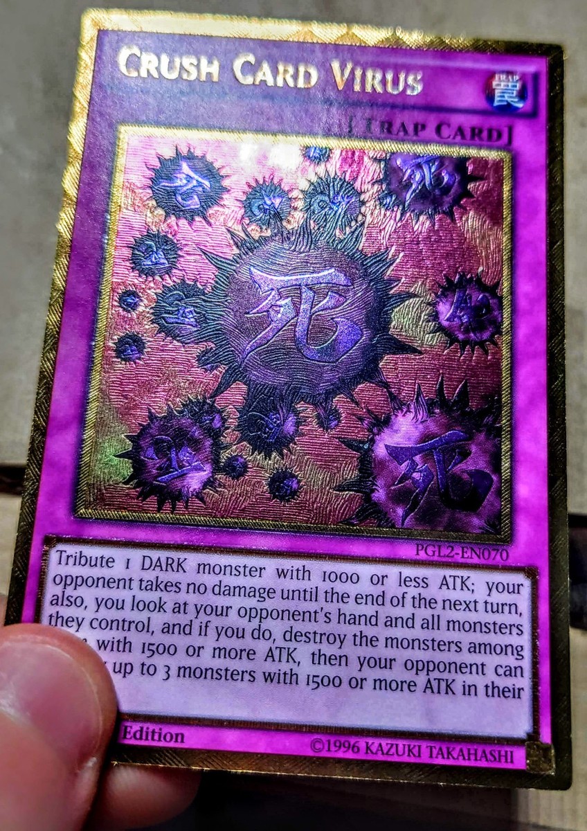 Yu-Gi-Oh! Ultimate Rare Style Crush Card Virus | eBay