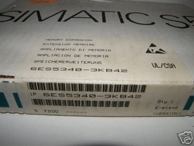 Siemens Simatic S5 6ES5340-3KB42 6ES5 340-3KB42 E:1 -SEALED-